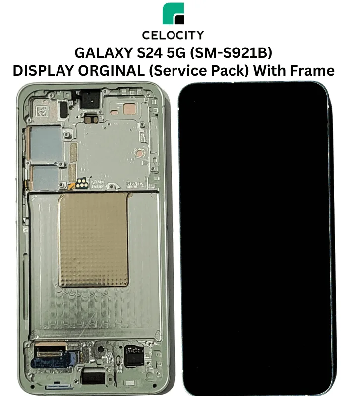 Samsung Galaxy S24 5G SM-S921B Display AMOLED Originale con Frame – Celocity