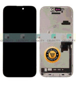 Apple iPhone 16 Pro (A3293) Refurbished Original Display TOUCH SCREEN GLASS SCREEN FRAME BLACK