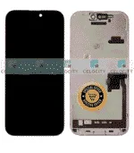 Apple iPhone 16 Pro (A3293) Refurbished Original Display TOUCH SCREEN GLASS SCREEN FRAME BLACK