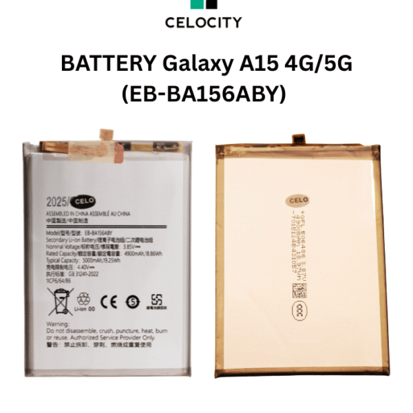 BATTERY FOR SAMSUNG GALAXY A15 4G A155F / A15 5G A156B (EB-BA156ABY)