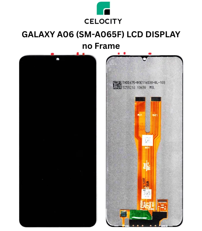 GALAXY A06 (SM-A065F) LCD DISPLAY no Frame