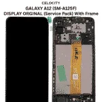SAMSUNG GALAXY A12 SM-A125F DISPLAY LCD – With Frame