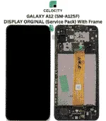SAMSUNG GALAXY A12 SM-A125F DISPLAY LCD – With Frame