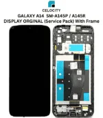 SAMSUNG GALAXY A14 A145P A145R LCD DISPLAY + TOUCHSCREEN (Original) With Frame - Service Pack