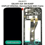 SAMSUNG GALAXY A14 5G SM-A146P LCD DISPLAY + TOUCHSCREEN (SMALL CONNECTOR) Original With Frame - Service Pack