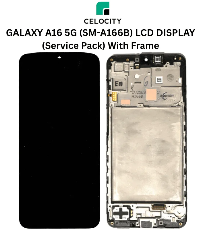 GALAXY A16 5G (SM-A166B) LCD DISPLAY (Service Pack) With Frame