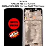 SAMSUNG GALAXY A16 4G (SM-A165F) DISPLAY LCD + TOUCHSCREEN ORGINAL (SERVICE PACK) WITH FRAME