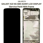 GALAXY A22 4G (SM-A225F) LCD DISPLAY (Service Pack) With Frame