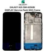 SAMSUNG GALAXY A25 5G (SM-A256B) LCD DISPLAY + TOUCHSCREEN (Service Pack) With Frame