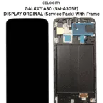 SAMSUNG GALAXY A30 (SM-A305F) LCD DISPLAY TOUCHSCREEN ORIGINAL WITH FRAME (Service Pack)
