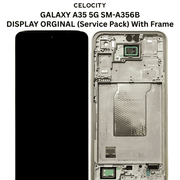 Samsung Galaxy A35 5G SM-A356B LCD Display (Original) with Frame - Service Pack