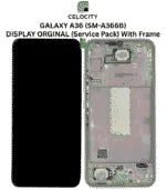 Samsung Galaxy A36 5G SM-A366B LCD Display (Original) with Frame - Service Pack