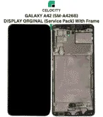 SAMSUNG GALAXY A42 (SM-A426B) LCD DISPLAY TOUCHSCREEN ORIGINAL WITH FRAME (Service Pack)