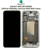 SAMSUNG GALAXY A56 5G (SM-A566B) LCD DISPLAY TOUCHSCREEN ORIGINAL WITH FRAME (Service Pack)
