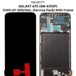 SAMSUNG GALAXY A70 (SM-A705F) LCD DISPLAY TOUCHSCREEN ORIGINAL WITH FRAME (Service Pack)