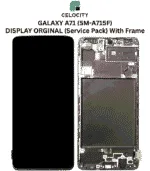 SAMSUNG GALAXY A71 (SM-A715F) LCD DISPLAY TOUCHSCREEN ORIGINAL WITH FRAME (Service Pack)