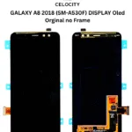 SAMSUNG GALAXY A8 2018 (SM-A530F) DISPLAY LCD + TOUCHSCREEN, Super AMOLED, Orginal Service Pack, no Frame