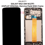 SAMSUNG GALAXY M12 (SM-M127) LCD DISPLAY TOUCHSCREEN ORIGINAL WITH FRAME (Service Pack)