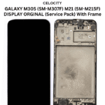SAMSUNG GALAXY M30S SM-M307F / M21 SM-M215F LCD DISPLAY ORIGINAL (Service Pack)