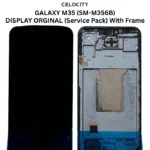 GALAXY M35 (SM-M356B) DISPLAY ORGINAL (Service Pack) With Frame