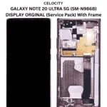 GALAXY NOTE 20 ULTRA 5G (SM-N986B) DISPLAY ORGINAL (Service Pack) With Frame CELOCITY official images