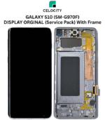 SAMSUNG GALAXY S10 (SM-G970F) LCD DISPLAY ORGINAL (Service Pack) With Frame