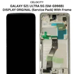SAMSUNG GALAXY S21 ULTRA 5G (SM-G998B) DISPLAY ORGINAL (Service Pack) With Frame