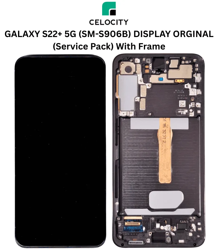 GALAXY S22+ 5G (SM-S906B) DISPLAY ORGINAL (Service Pack) With Frame
