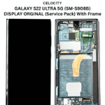 SAMSUNG GALAXY S22 ULTRA 5G (SM-S908B) LCD DISPLAY ORGINAL (Service Pack) With Frame
