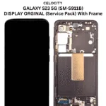 GALAXY S23 5G (SM-S911B) DISPLAY ORGINAL (Service Pack) With Frame