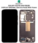 GALAXY S23 5G (SM-S911B) DISPLAY ORGINAL (Service Pack) With Frame