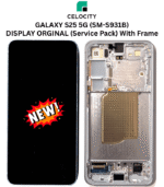 SAMSUNG GALAXY S25 5G (SM-S931B) DISPLAY TOUCHSCREEN ORGINAL (Service Pack) With Frame