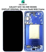 SAMSUNG GALAXY S25+ 5G (SM-S936B) LCD DISPLAY ORGINAL (Service Pack) With Frame