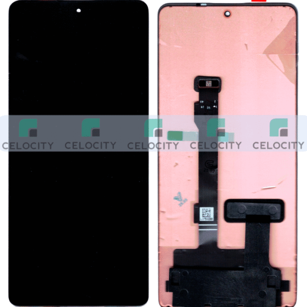 XIAOMI REDMI NOTE 12 PRO 5G / NOTE 12 PRO PLUS 5G GOLD LCD + TOUCH BLACK (WITHOUT FRAME)