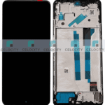 XIAOMI REDMI NOTE 11 PRO 4G / NOTE 11 PRO 5G / POCO X4 PRO 5G (2201116TG, 2201116SG, 2201116PG) LCD DISPLAY + TOUCHSCREEN BLACK (WITH FRAME) – SERVICE PACK