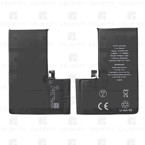 Apple iPhone 15 Pro Max (A2171) Replacement Battery – High Capacity Li-ion