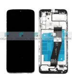 SAMSUNG GALAXY A03S EU (SM-A037G) LCD DISPLAY ORIGINAL BLACK With Frame (Service Pack)