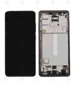 SAMSUNG GALAXY A52 5G SM-A526B / GALAXY A52 4G SM-A525F LCD DISPLAY TOUCHSCREEN ORGINAL (Service Pack) WITH FRAME