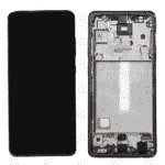 SAMSUNG GALAXY A52S 5G SM-A528B LCD DISPLAY TOUCHSCREEN ORGINAL (Service Pack) WITH FRAME
