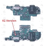 Samsung Galaxy A52s 5G (SM‑A528B) (K1 Version) Charging Board Original – USB Type‑C Port Flex Sub Board