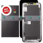 Apple iPhone 11 Pro (A2215) GX Hard OLED Display with Touch Screen, Glass, and Frame – Black