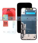 Apple iPhone 11 (A2111) JK FHD LCD Display TOUCH SCREEN GLASS SCREEN FRAME BLACK