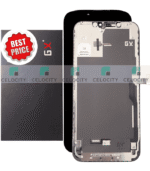 Apple iPhone 12 Pro Max (A2411) GX SOFT OLED LCD Display with Touch Screen & Frame – Black