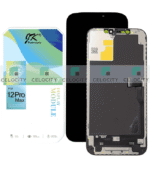 Apple iPhone 12 Pro Max (A2411) JK FHD LCD Display TOUCH SCREEN GLASS SCREEN FRAME BLACK