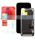 Apple iPhone 12 Pro (A2407) JK FHD LCD Display TOUCH SCREEN GLASS SCREEN FRAME BLACK