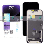 Apple iPhone 13 Mini (A2628) JK FHD LCD Display TOUCH SCREEN GLASS SCREEN FRAME BLACK