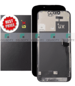 Apple iPhone 13 Pro (A2638) GX HARD OLED LCD Display TOUCH SCREEN GLASS SCREEN FRAME BLACK