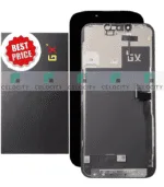 Apple iPhone 13 Pro (A2638) GX HARD OLED LCD Display TOUCH SCREEN GLASS SCREEN FRAME BLACK