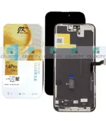 Apple iPhone 14 Pro Max (A2894) JK FHD LCD Display TOUCH SCREEN GLASS SCREEN FRAME BLACK