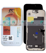 Apple iPhone 15 Pro (A3102) JK FHD LCD Display TOUCH SCREEN - Black